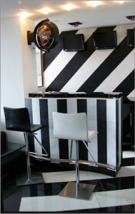 C A Lether Clad Bar 2